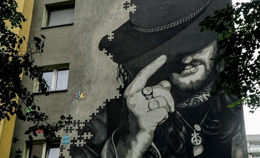 Mural gotowy. Rusza cykl wydarzeń związanych z Ryszardem Riedlem