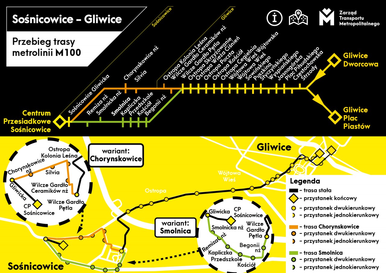 Objadą powiat gliwicki. ZTM uruchamia nowe metrolinie