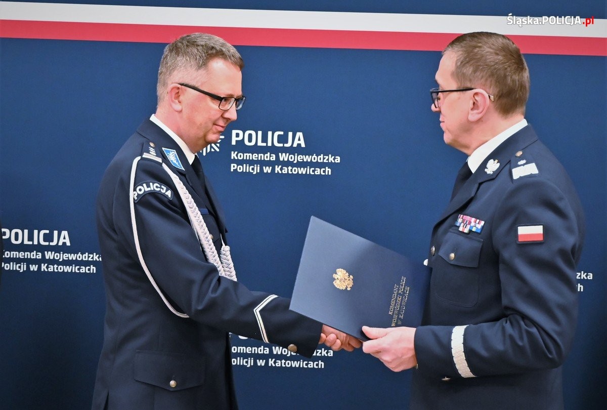 Nowy Z-Ca Komendanta Śląskiej Policji
