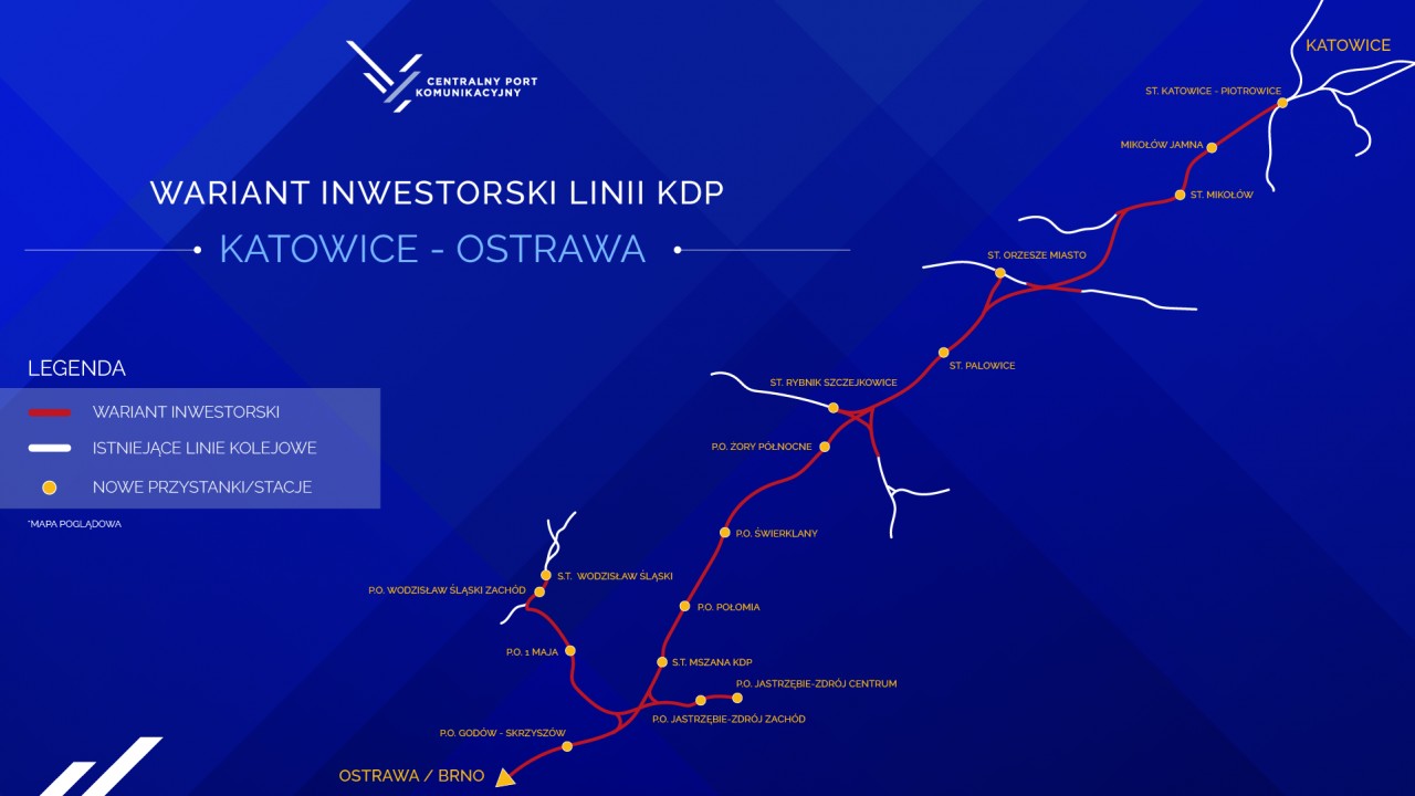 Kilkaset domów do wyburzenia? Ogłoszono przebieg linii CPK