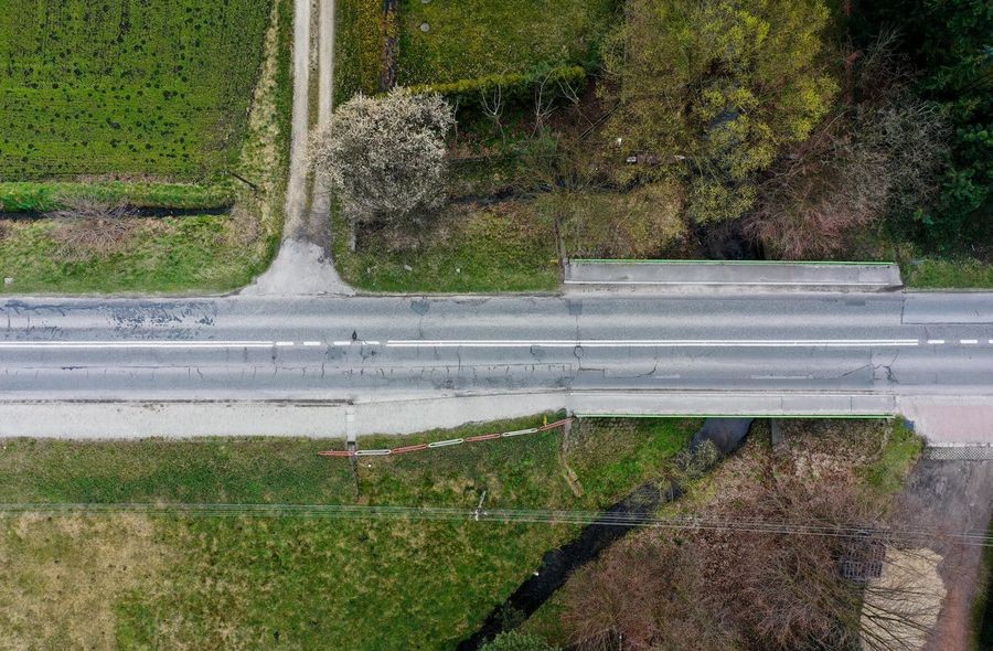 Remont drogi Mikołów - Kobiór