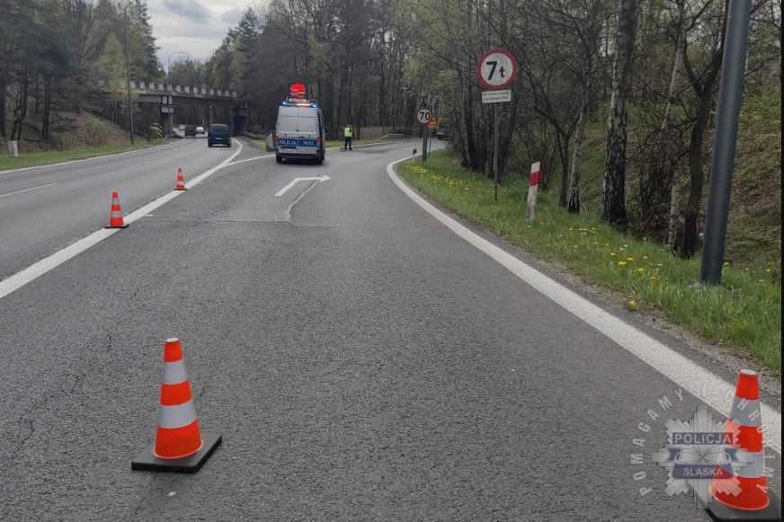 Tragedia w Tychach - zginął motocyklista