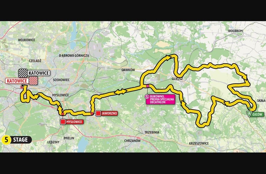 Rusza Tour de Pologne: w piątek etap Katowice-Katowice