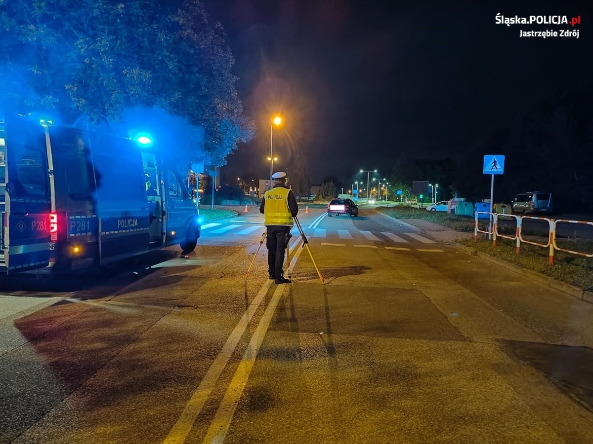 Tragiczny wypadek. Pieszy zmarł w szpitalu