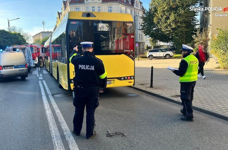 Autobus potrącił pieszą - kobieta zmarła