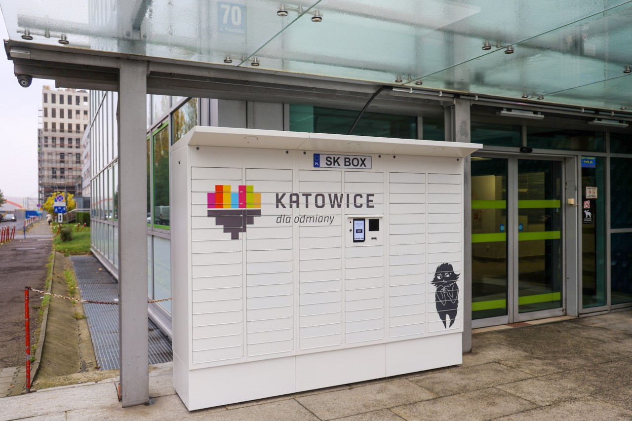 Blachy i dowód jak z paczkomatu. SK Box działa w Katowicach