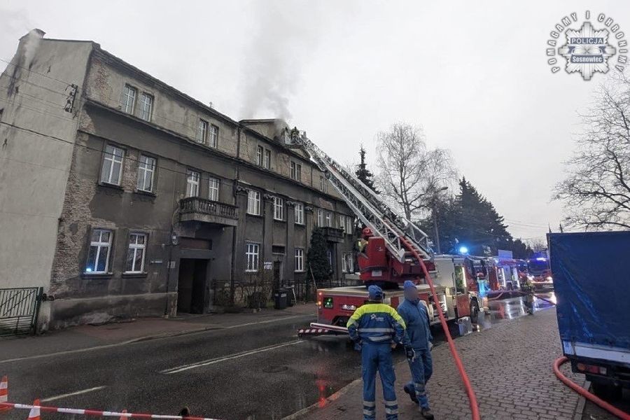 Pożar W Kamienicy