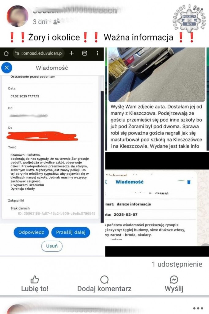 Masturbował się pod szkołą puszczając porno! W sieci zawrzało