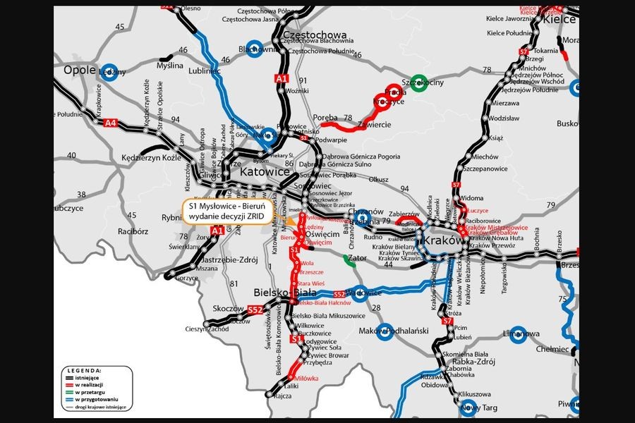 Rusza budowa drogi S1 Mysłowice-Bieruń: gdzie będą utrudnienia?
