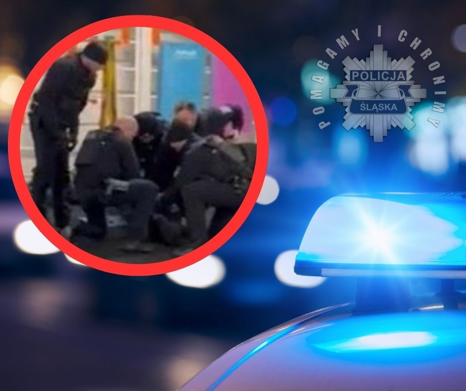 Mężczyzna z Nigerii zaatakował młotem na siłowni w Katowicach. Musiała przyjechać policja