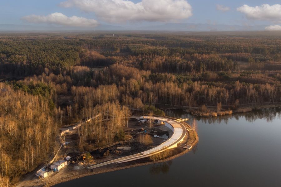 Latem Gotowy Będzie Nowy Obiekt Nad Jeziorem Paprocańskim