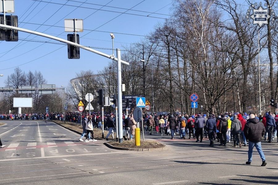 Ruch zagra z Legią - będą utrudnienia przy Stadionie Śląskim