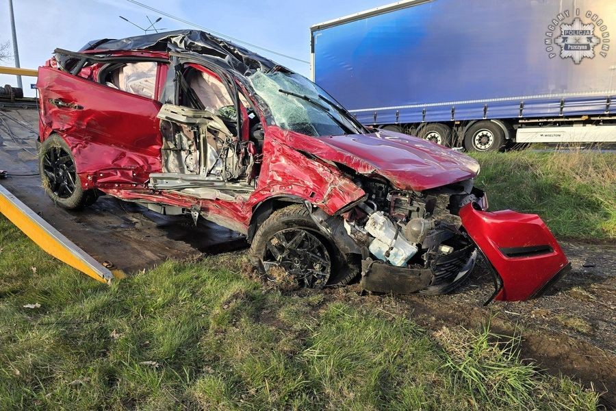 Tragiczny wypadek na DK81