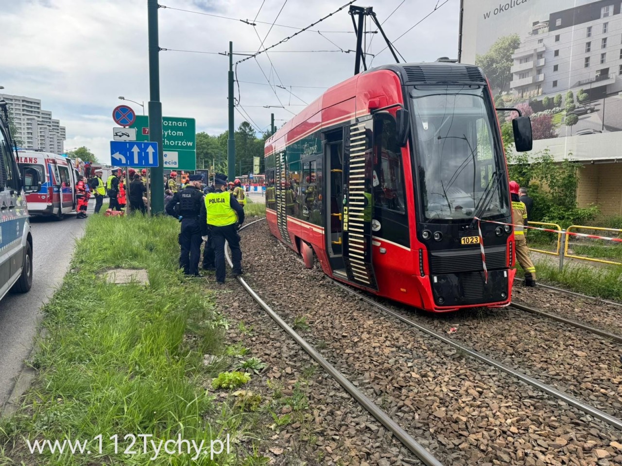 Wypadek Tramwaju Przy Parku Śląskim! Są Poszkodowani [Zdjęcia]