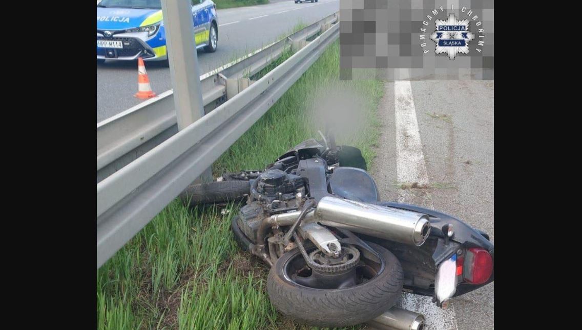 Motocyklista Zginął W Wypadku Na Dk Nr 81 W Mikołowie