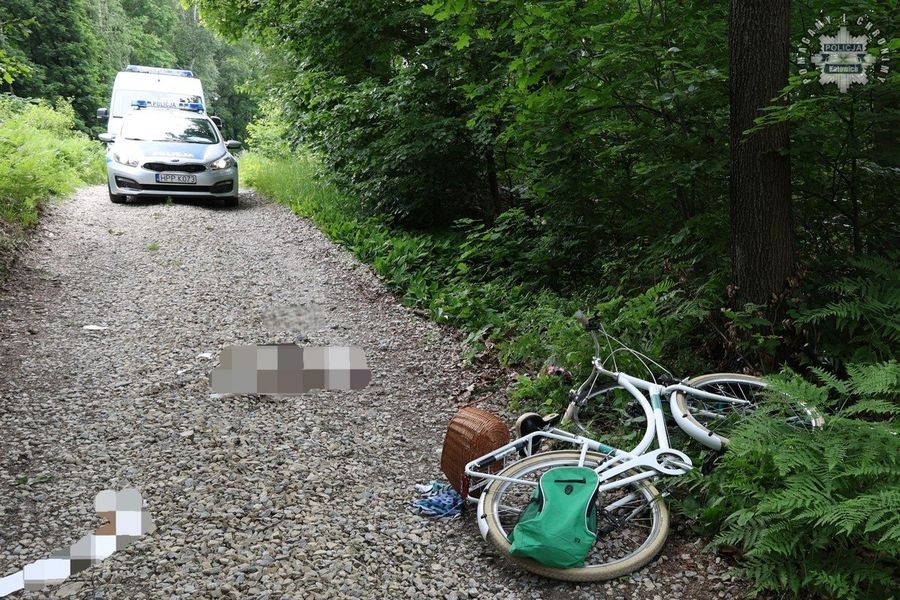 Wypadek Rowerzystki - Kobieta Zginęła Na Leśnej Ścieżce