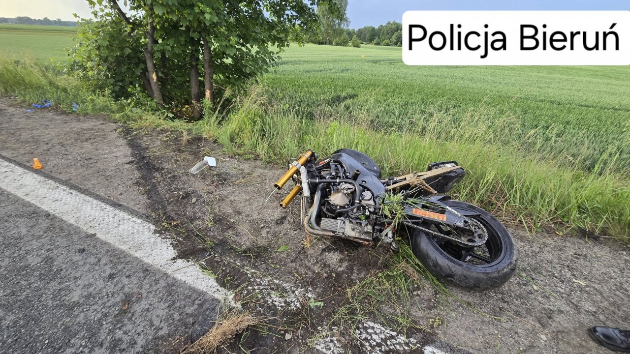 Czarna Seria Na Drogach - Zginął Kolejny Motocyklista