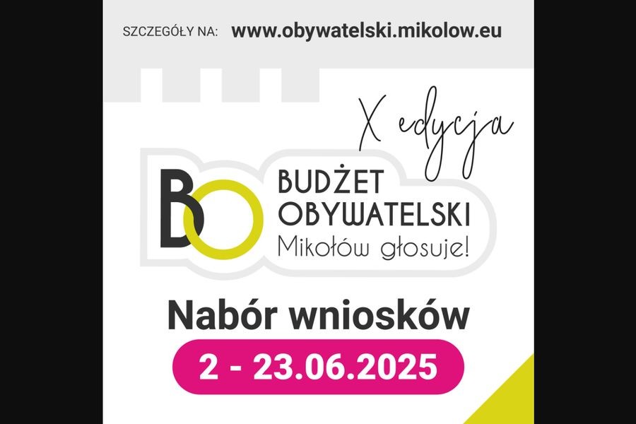 Budżet Obywatelski Mikołowa - 1 000 000 Zł Do Wydania