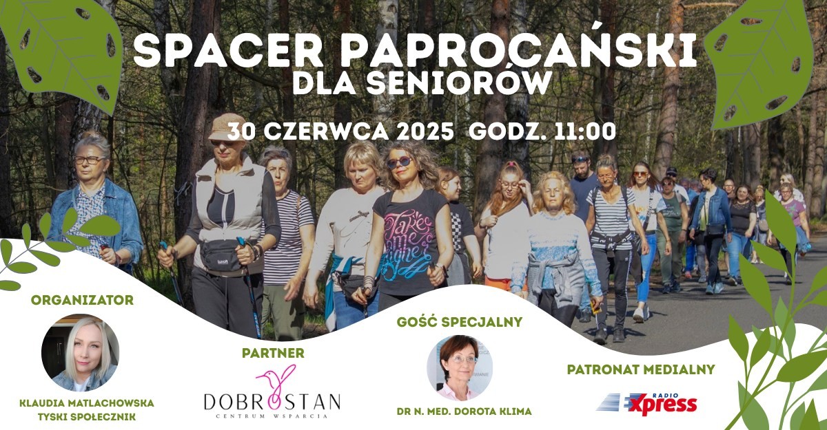 Spacer Paprocański Dla Seniorów: Wędrówka W Sercu Natury I Porady Zdrowotne