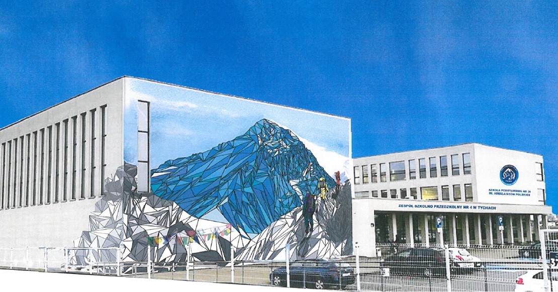 Mural Na Szkole Hołdem Dla Polskich Himalaistów