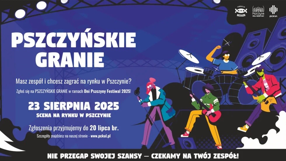 Pszczyńskie Granie 2025 – jeszcze tylko 3 dni na zgłoszenie udziału!