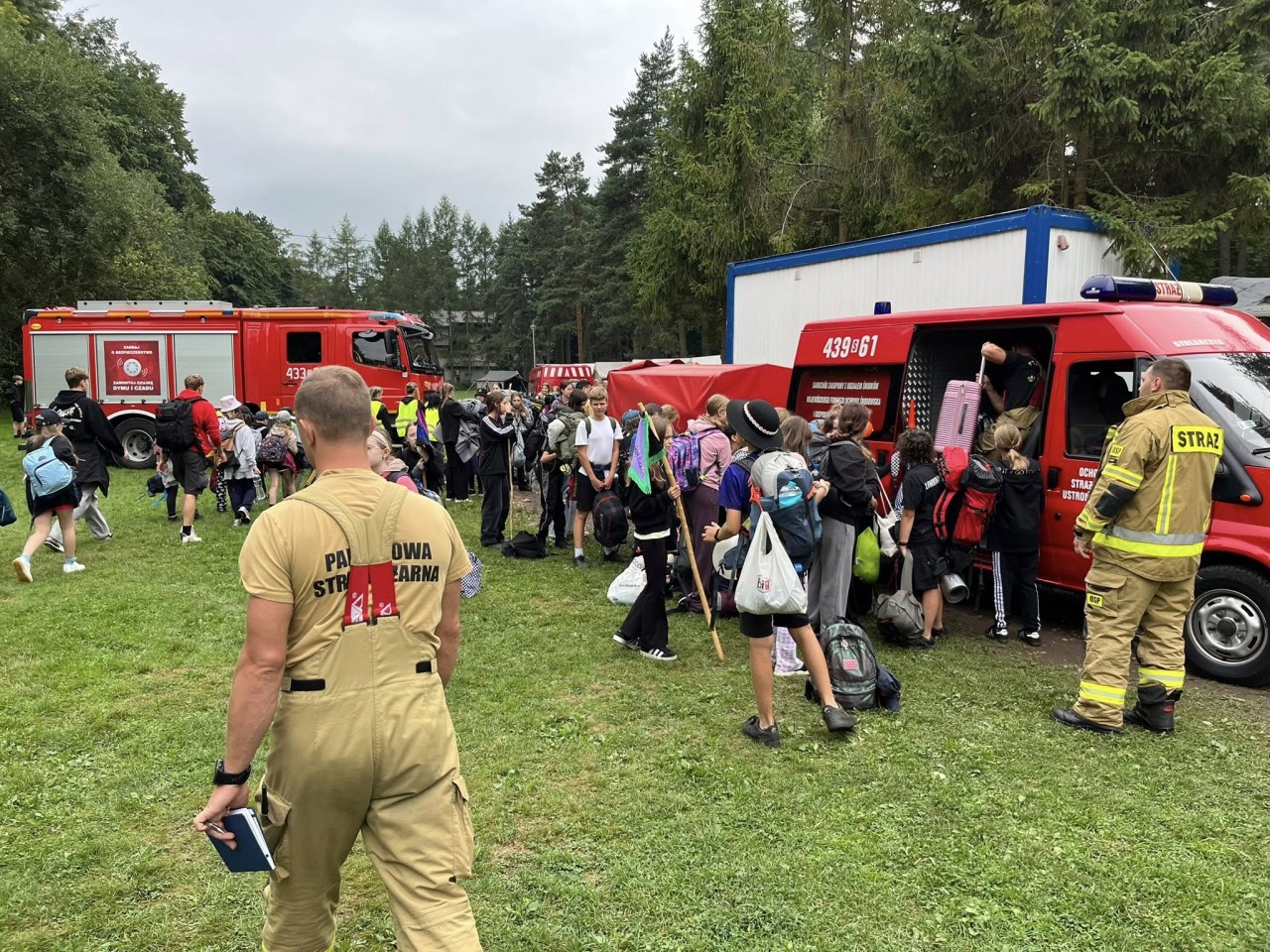 250 Harcerzy Ewakuowanych Z Obozu! To Przez Załamanie Pogody [Zdjęcia]