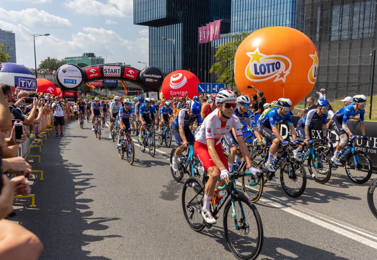 Będą Utrudnienia. 8 Sierpnia Tour De Pologne Wyjeżdża Z Katowic