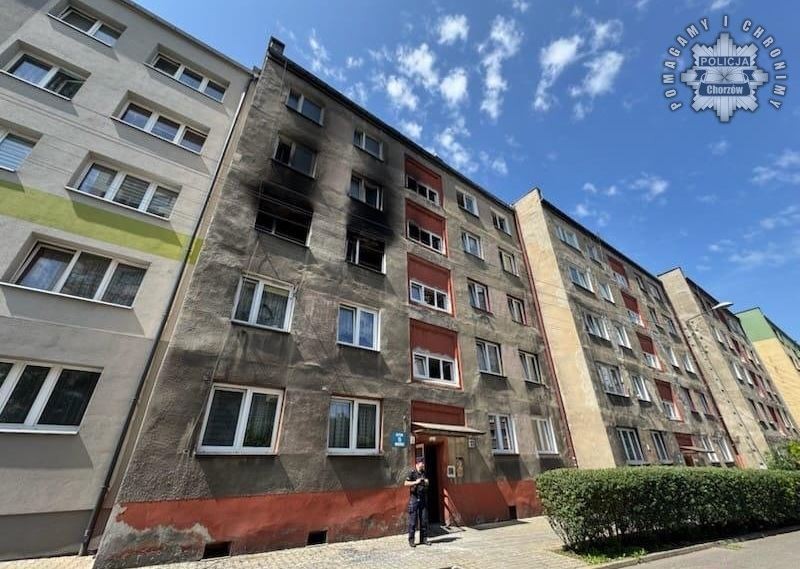 Pożar W Chorzowie: 1 Osoba Zginęła, 5 Trafiło Do Szpitala