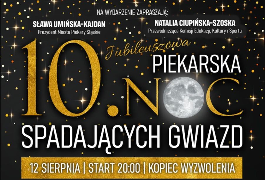 Noc Spadających Gwiazd Na Kopcu Wyzwolenia. Będą Utrudnienia W Ruchu