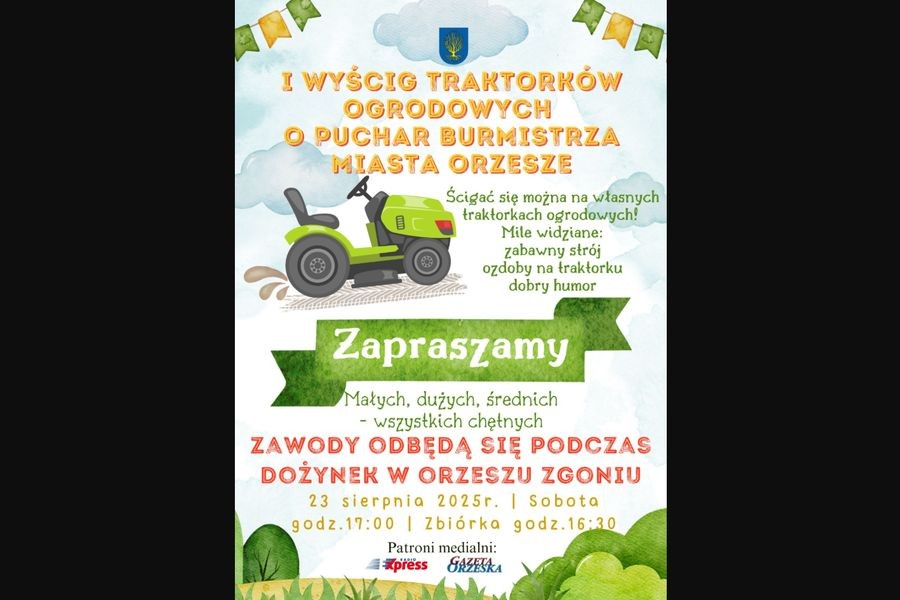 Takich Zawodów Jeszcze Nie Było - Wyścigi Traktorków Ogrodowych!