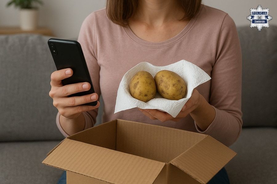 Kupiła Telefon, W Paczce Dostała Ziemniaki