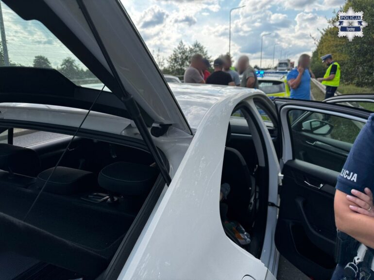 Akcja policji w Tychach
