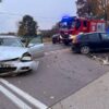 Wypadek na skrzyżowaniu w Bieruniu