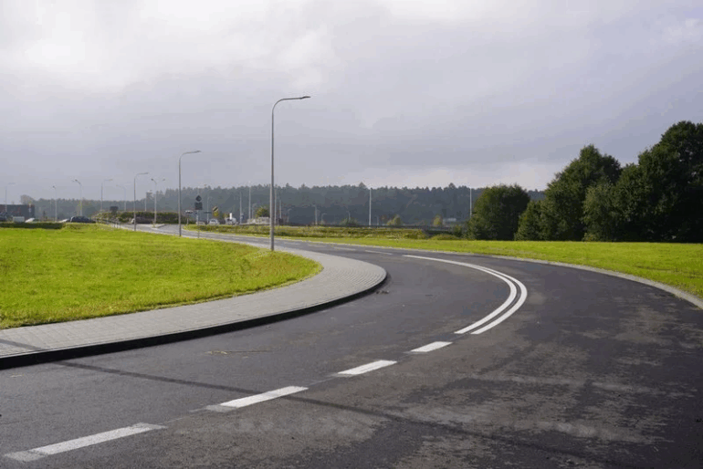 Nowe połączenie drogowe w dzielnicy Rowień-Folwarki już otwarte! Fot. UM Żory
