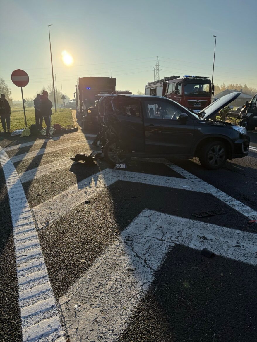 Żołnierze 13. ŚBOT pomogli ofiarom wypadku. Fot. 13. ŚBOT