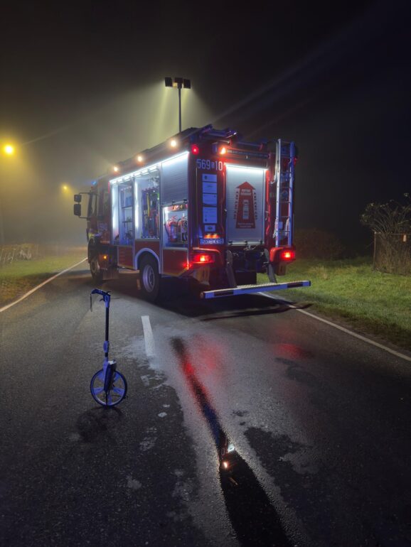 Śmiertelny wypadek w Rudach. Nie żyje 41-letni mężczyzna. KPP Racibórz