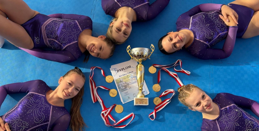 Zabrzanki najlepsze w Polsce! Klub Iskra Zabrze ze złotym tytułem Mistrza Polski. Fot. UM Zabrze