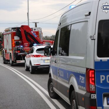 Potrącenie 12-letniej dziewczynki w Jastrzębiu - Zdroju. Fot. Policja Śląska