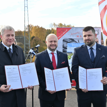 Trasa N-S dojdzie do autostrady A4. Ruszają prace w Rudzie Śląskiej. Fot. UM Ruda Śląska