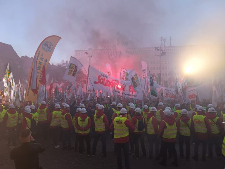 Marsz gwiaździsty przeszedł przez Katowice 4 listopada