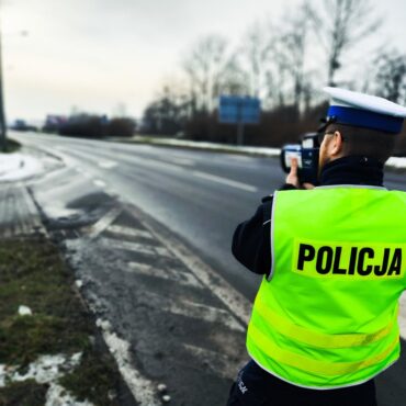 Na drogach województwa śląskiego prowadzone były działania "Prędkość". Fot. Policja Śląska