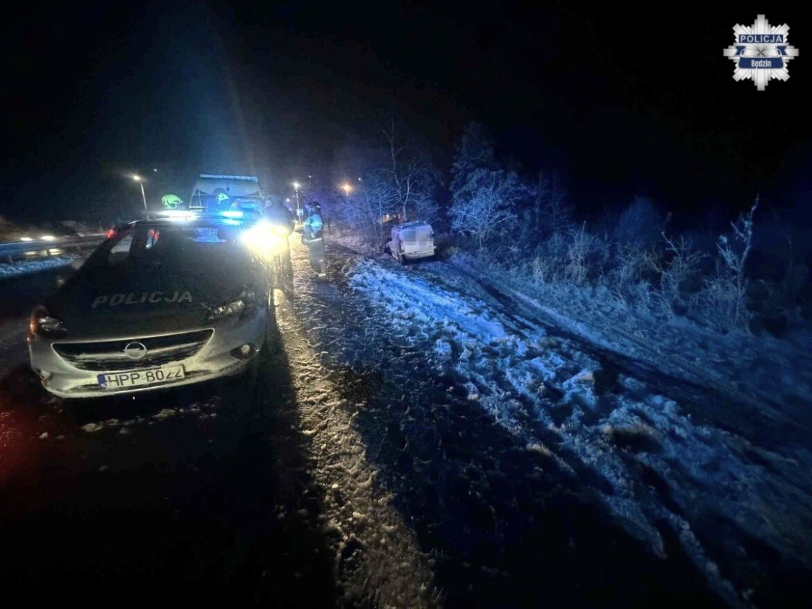 Pijany kierowca namierzony przez policjantów na DK 86 (fot.policja)