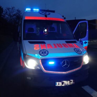 Zadziałali jak transport medyczny. Policja pomogła w przewozie organu do przeszczepu (fot. policja)