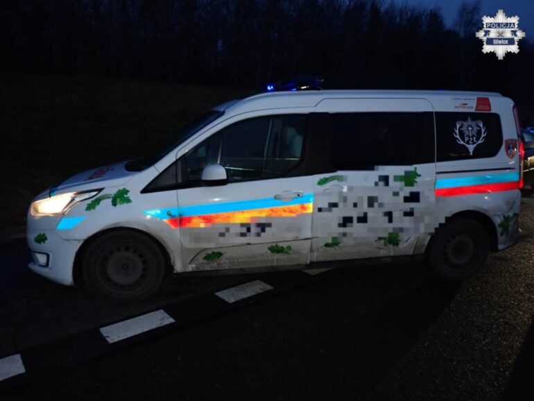 Zadziałali jak transport medyczny. Policja pomogła w przewozie organu do przeszczepu (fot. policja)