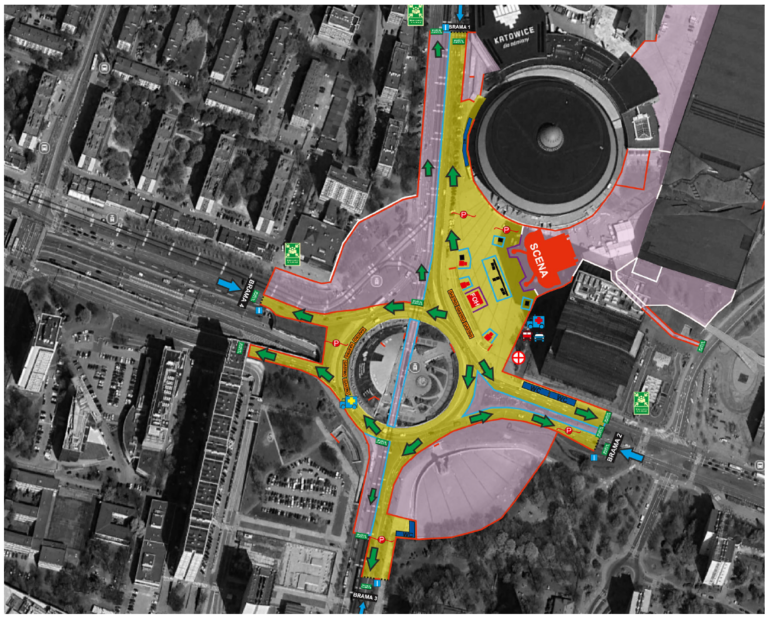 Sylwester z Dwójką w Katowicach: Dojazd i jak wejść na imprezę?