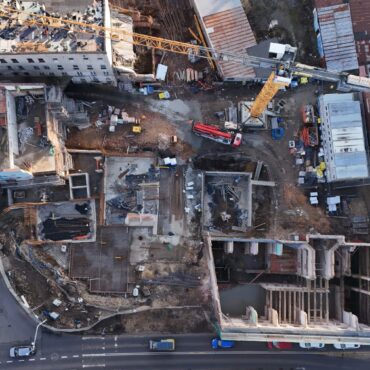 Trwa budowa Centrum Himalaizmu im. Jerzego Kukuczki Fot. KAW.jpg