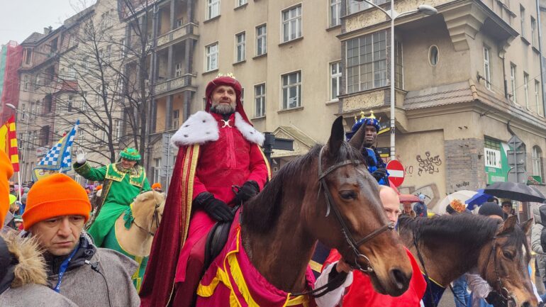 6 stycznia ulicami Katowic tradycyjnie przejdzie Orszak Trzech Króli. Fot. K. Kalkowski/UM Kce/Facebook