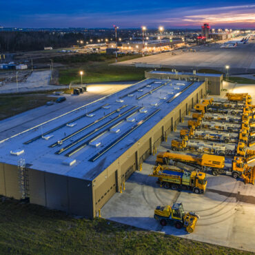 Nowa Baza Działu Eksploatacji i Transportu: Katowice Airport inwestuje w bezpieczeństwo (fot. Piotr Adamczyk)