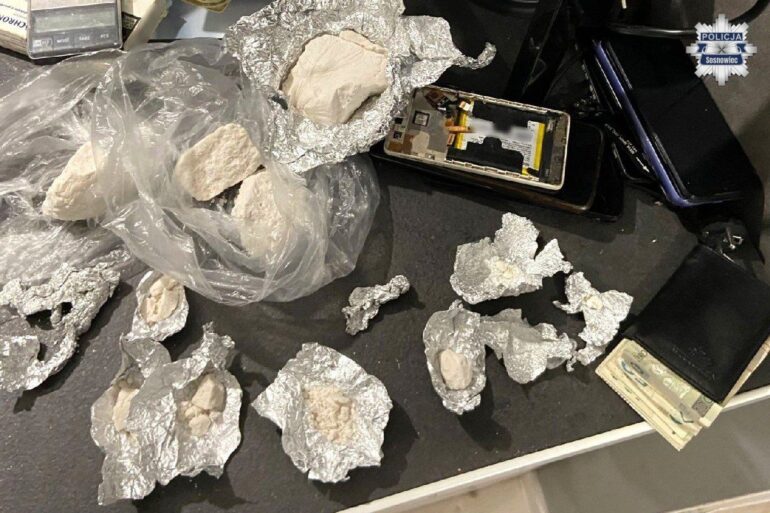 Spacerowali nocą - ona w spodniach od piżamy. Jemu grozi do 10 lat! (fot. KMP Sosnowiec)