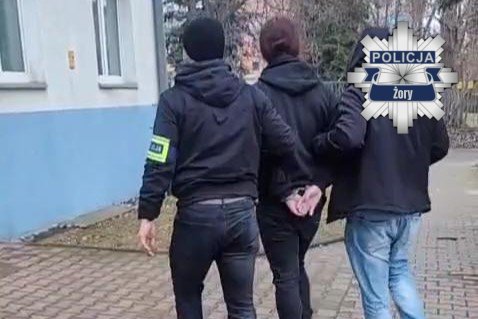 Ścigali mężczyznę od 2022 roku. Dopadli go we Wrocławiu (fot. KMP Żory)